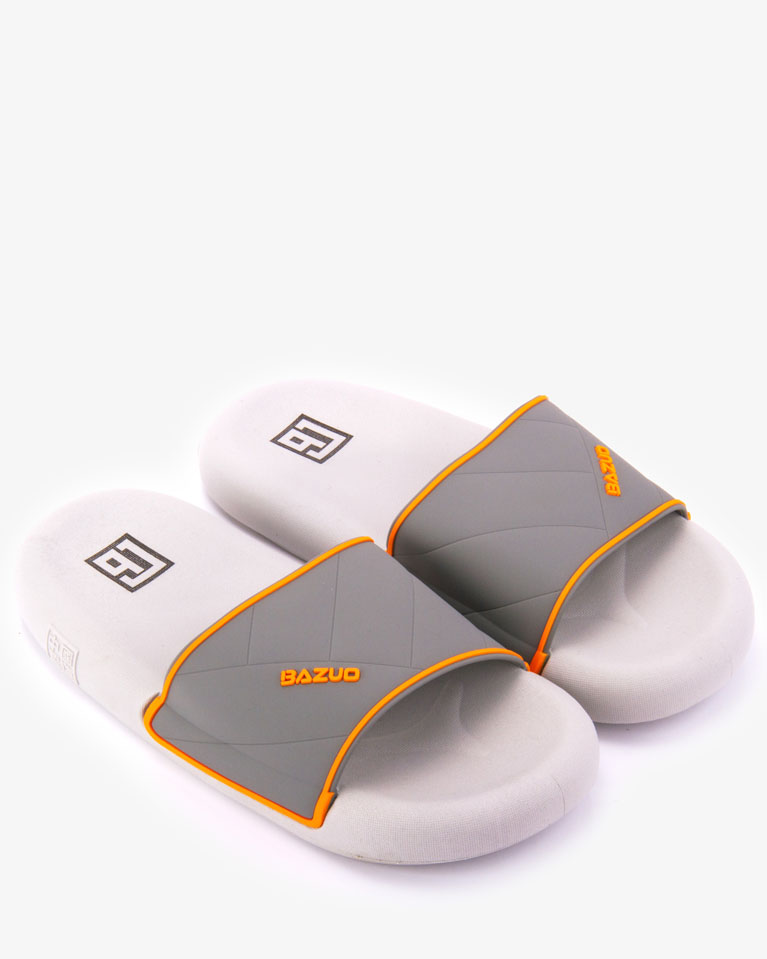 نعال بحر رمادي مطاط مريح خفيف للشاطئ