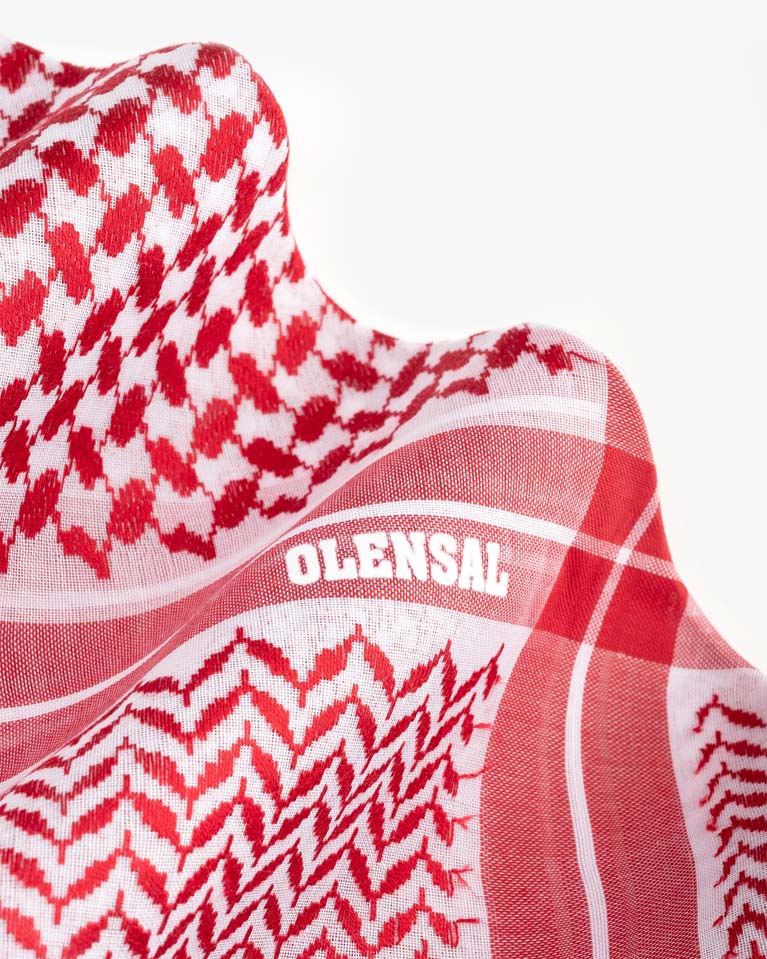 اولنسال شماغ احمر مميز