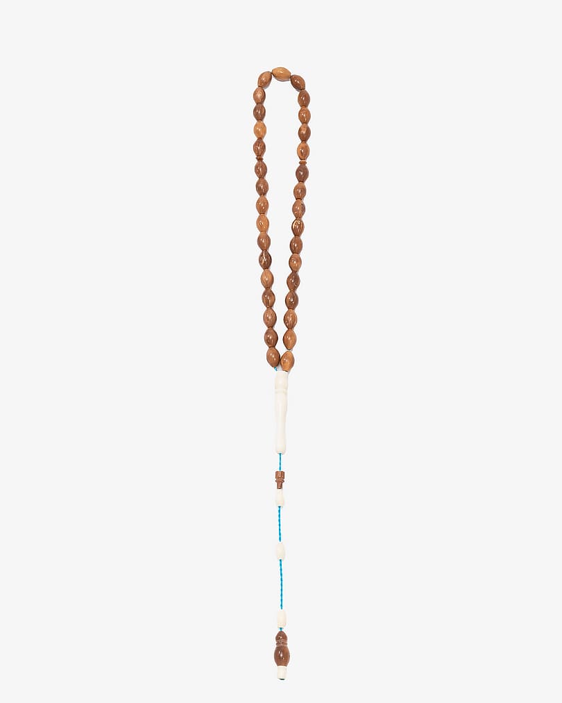 Olive and bone rosary