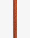 عصا عكاز خشب صاج طبيعي طولي