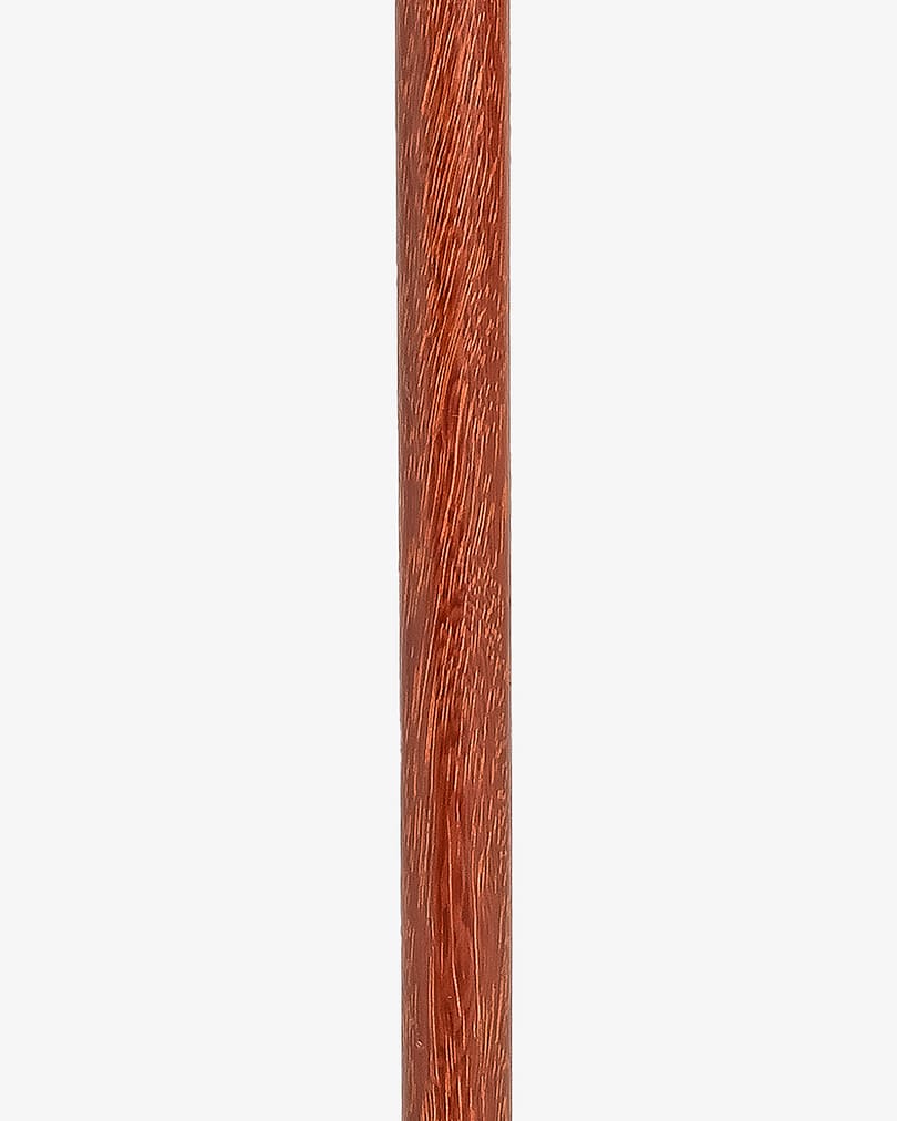 عصا عكاز خشب صاج طبيعي طولي
