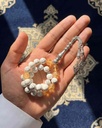 سبحة حجر جاموس ( الهاوليت ) وسترين