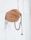 سبحة احجار الفضة 